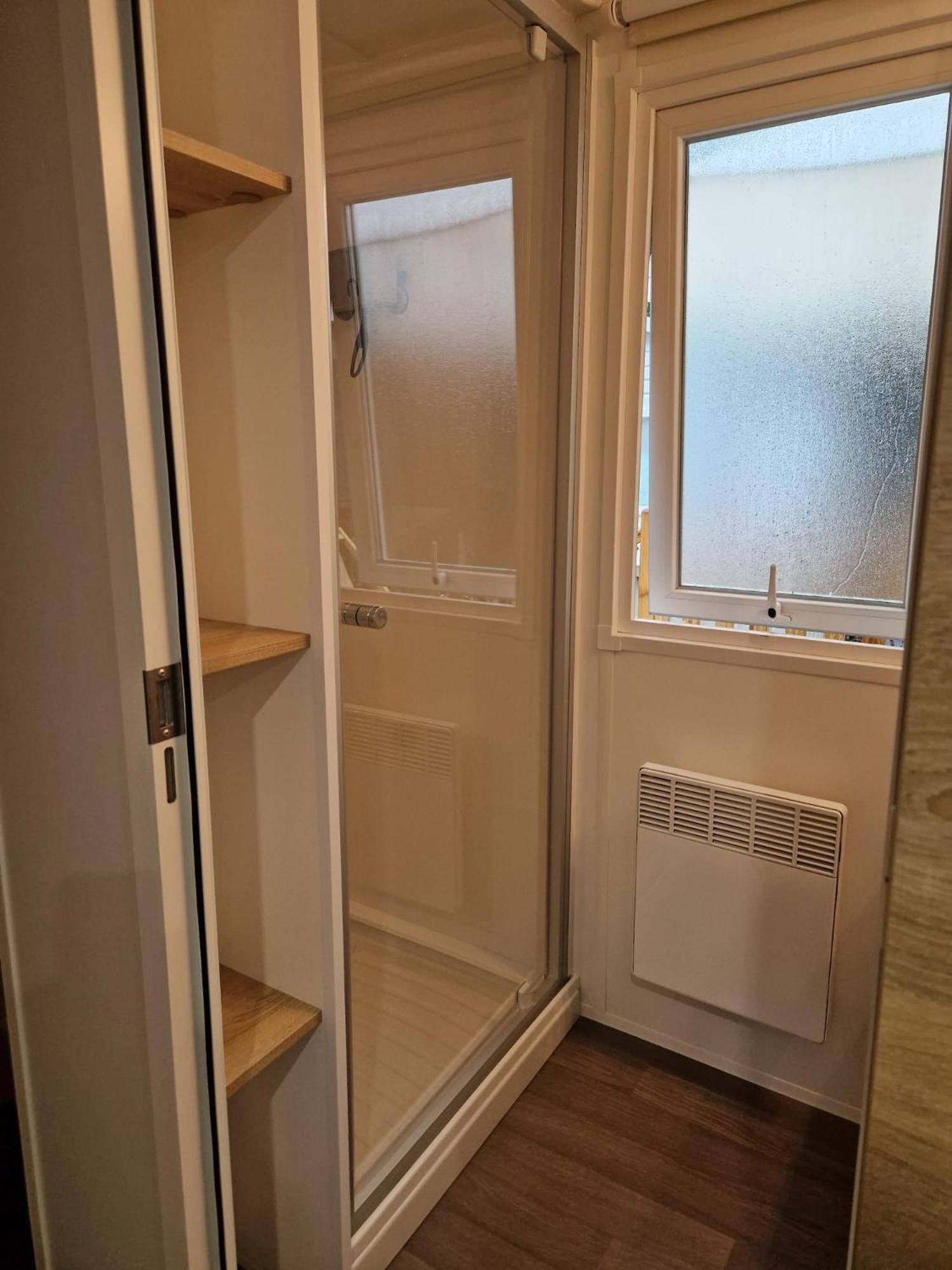 Mobil Home Tout Confort 3 Chambres Camping Les Pierres Couchees แซ็ง-เบรแว็ง-เล-แป็ง ภายนอก รูปภาพ